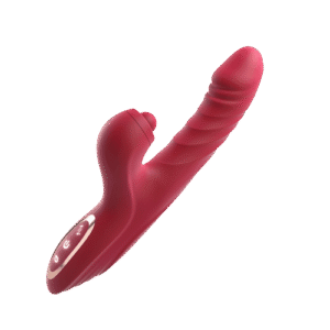 4 In 1 G Spot Thrusting & Sucking Vibrator Clitoral Stimulator