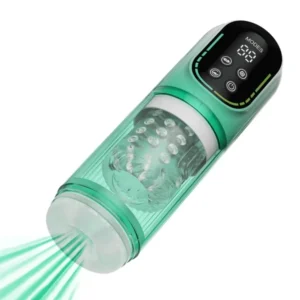 Automatic Vibrating Sucking Rotating & Thrusting Male Masturbator