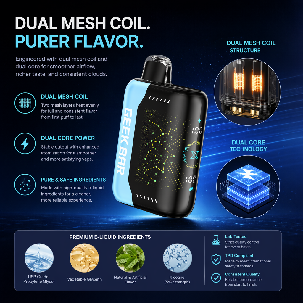 Geekbar Pulse X product details