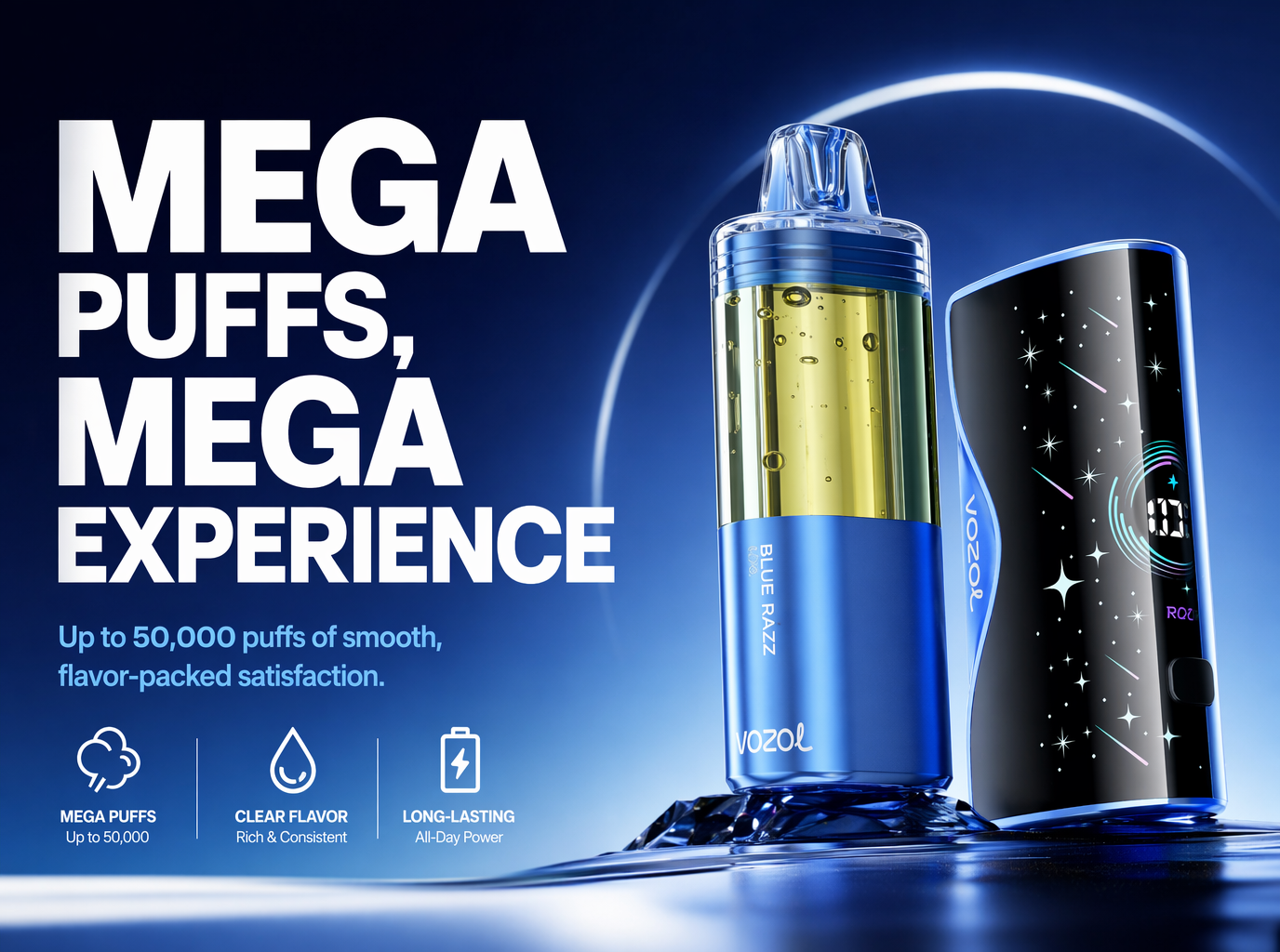 Vozol Mega 50K product details