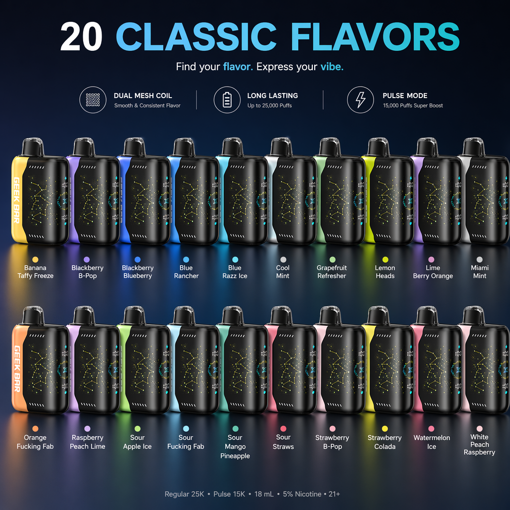 Geekbar Pulse X product details