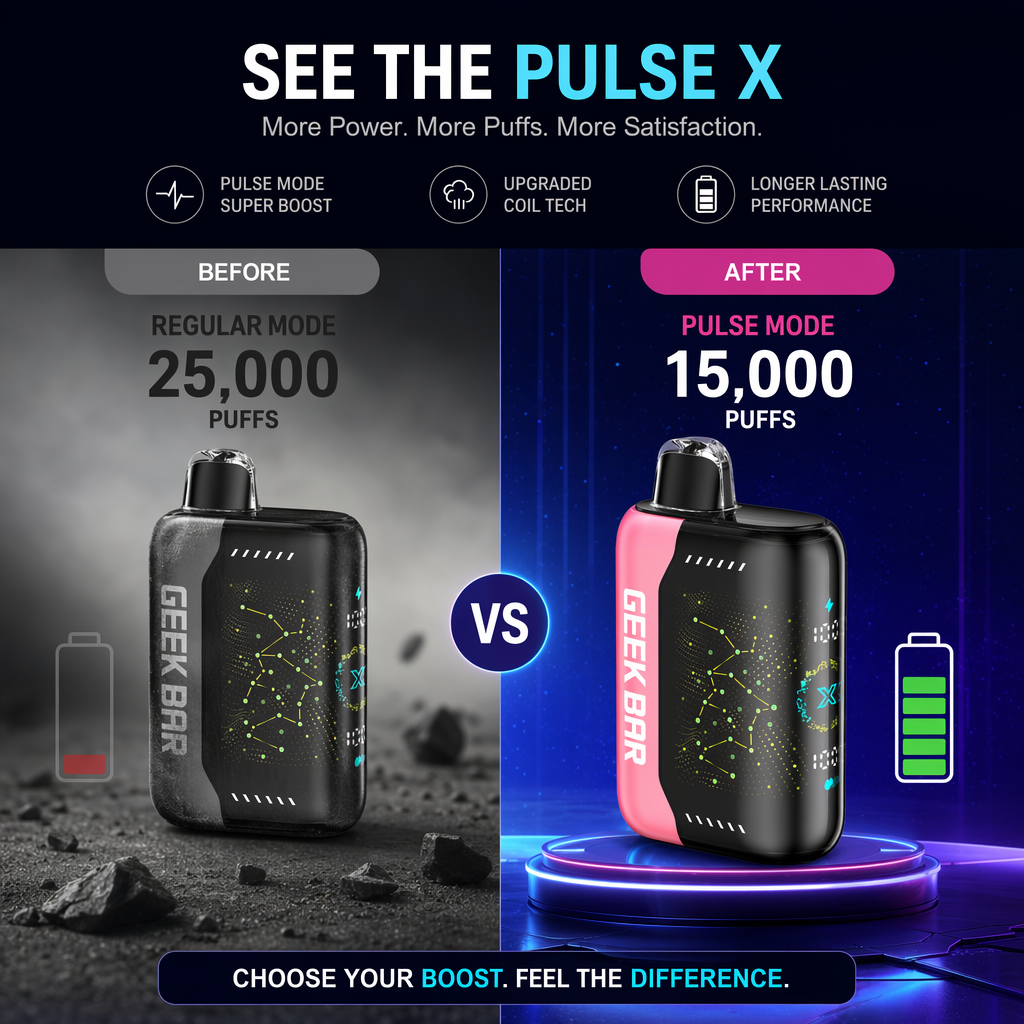 Geekbar Pulse X product details