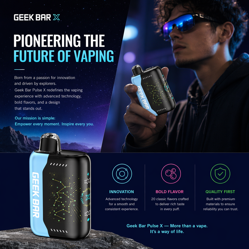 Geekbar Pulse X product details