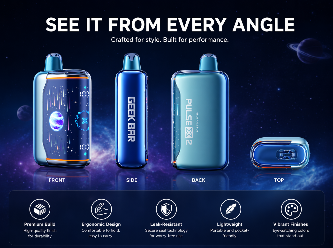 Geekbar Pulse X2 product details