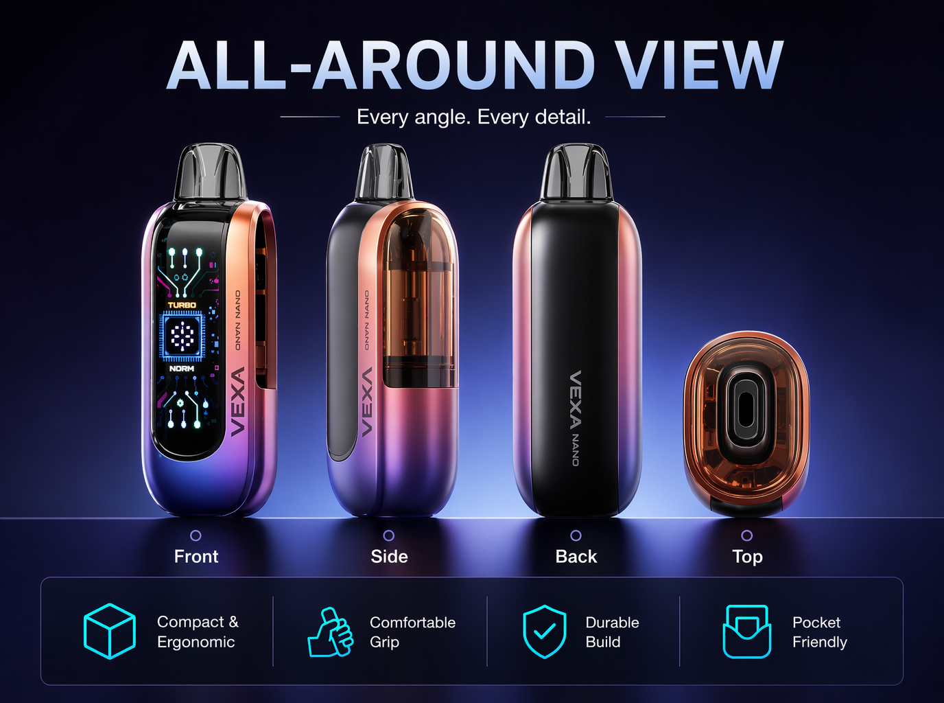Vozol Nexa Ultra 50K product details