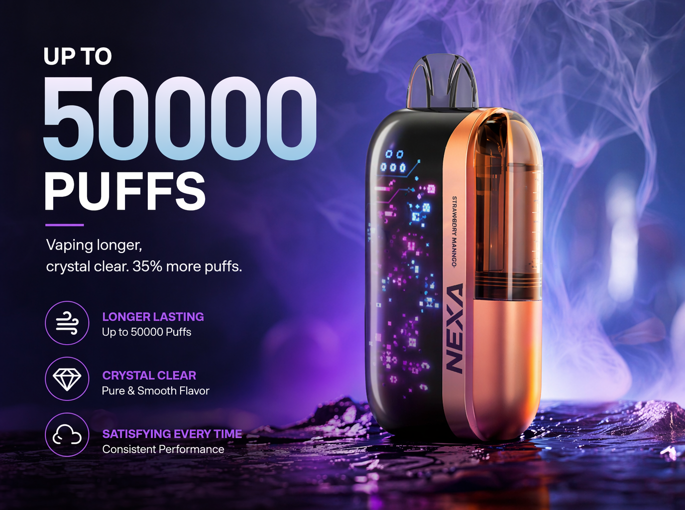 Vozol Nexa Ultra 50K product details