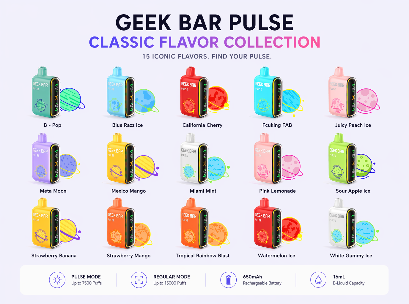 Geekbar Pulse product details