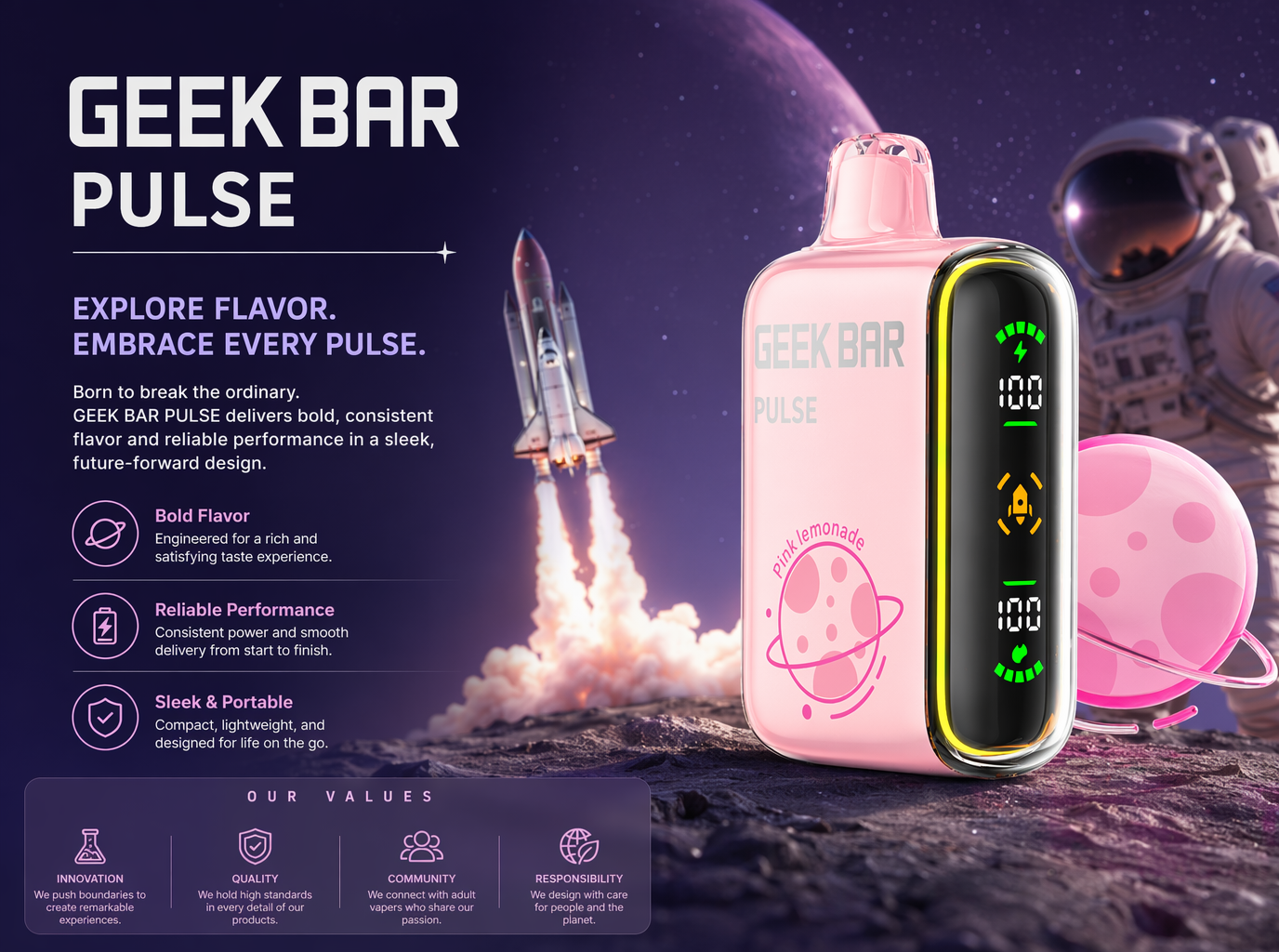 Geekbar Pulse product details