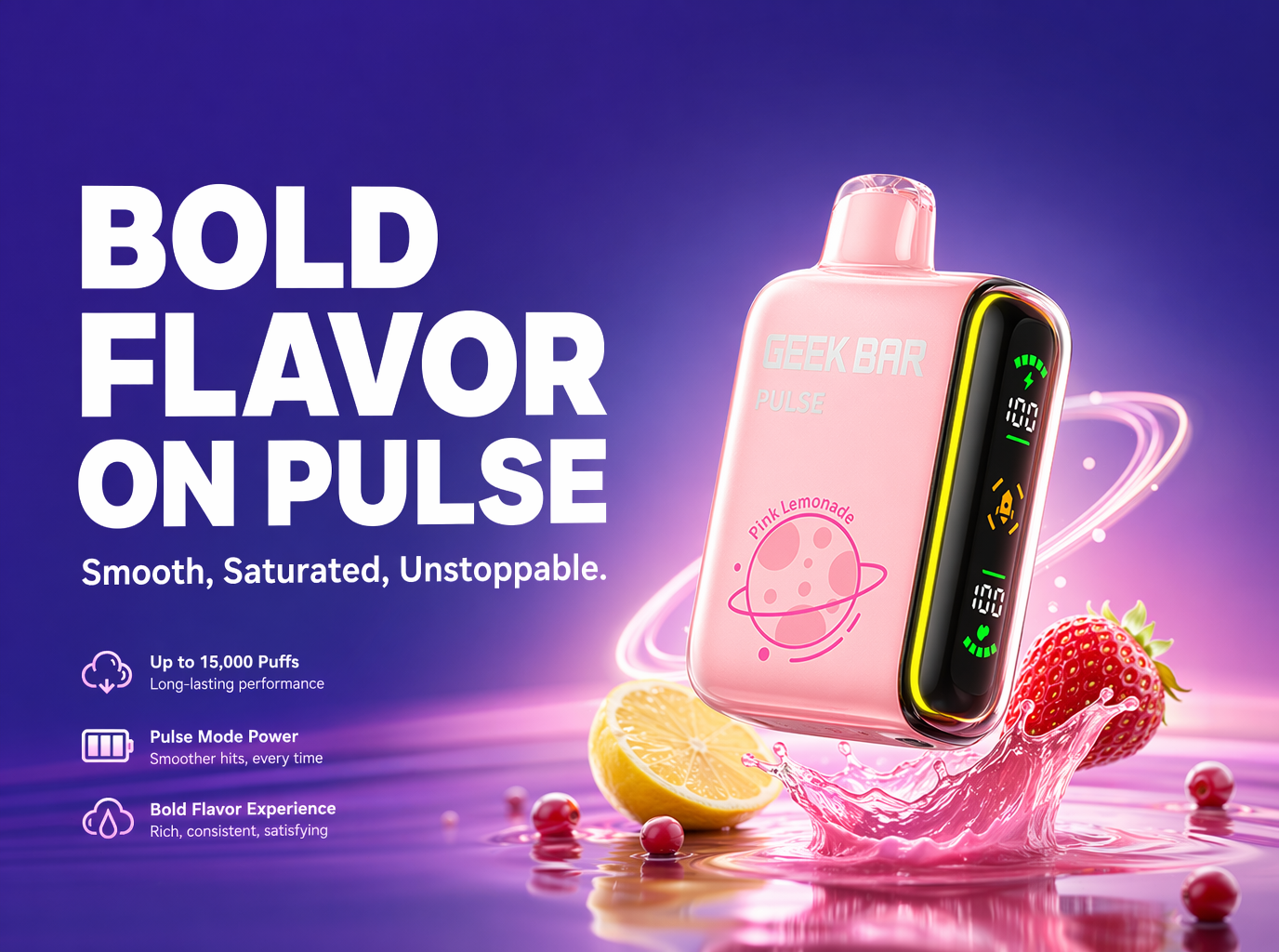 Geekbar Pulse product details